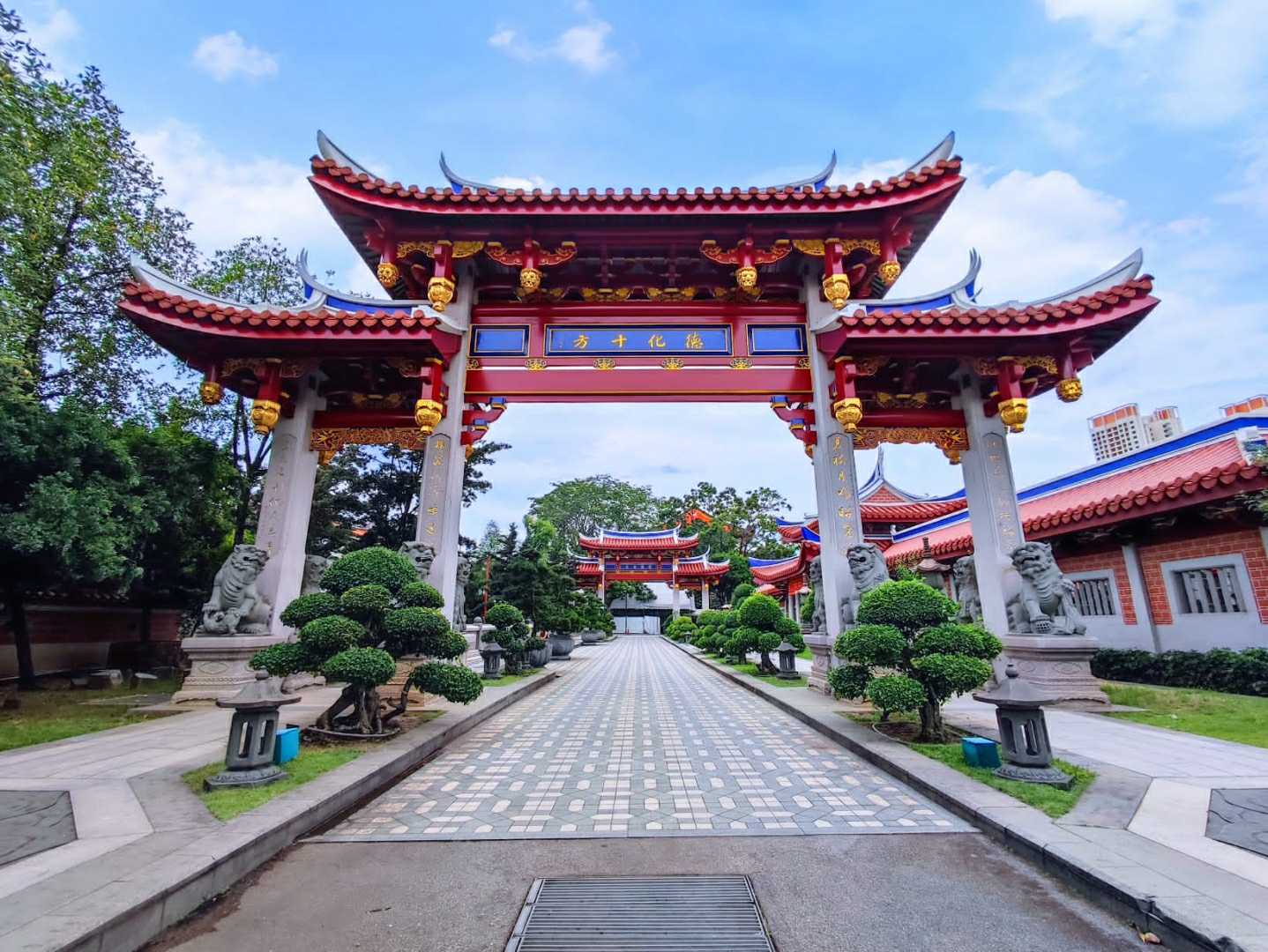 lian shan shuang lin monastery
