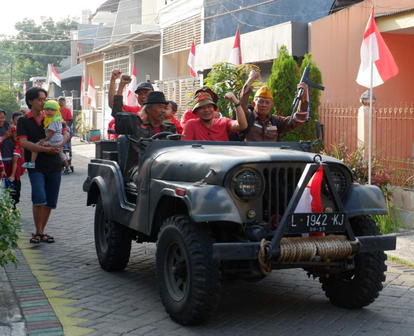 Cosplay Pejuang Kemerdekaan