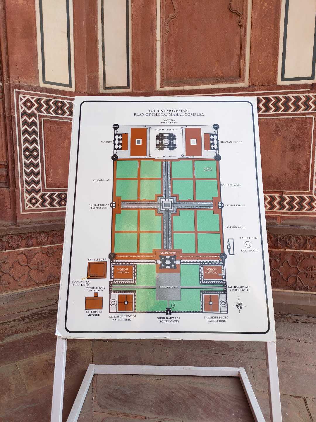 Map of Taj 