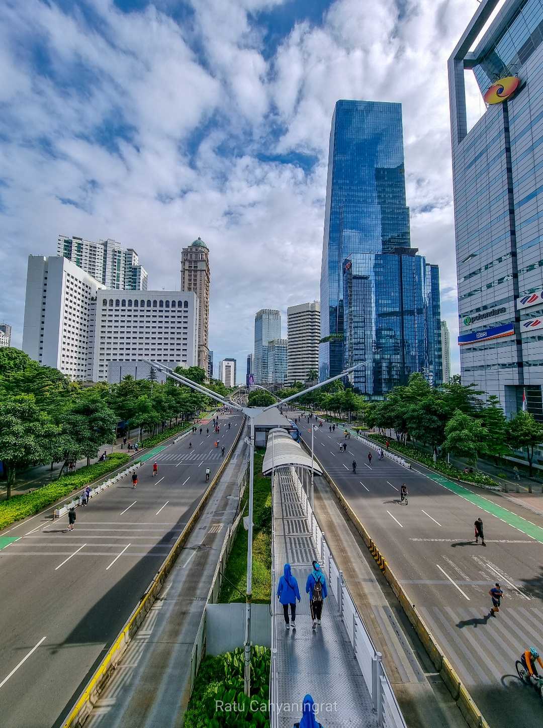 CAR FREE DAY SUDIRMAN, JAKARTA