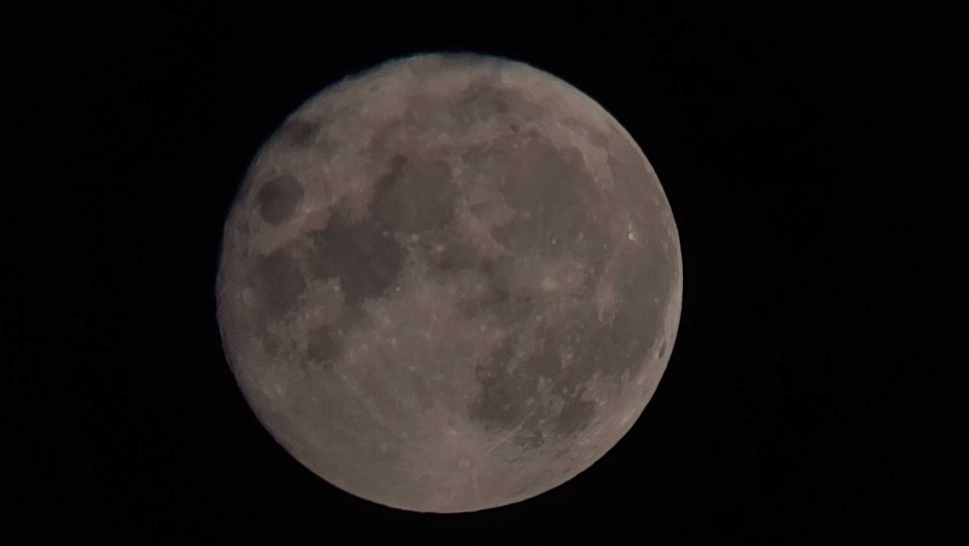 Moon tonight