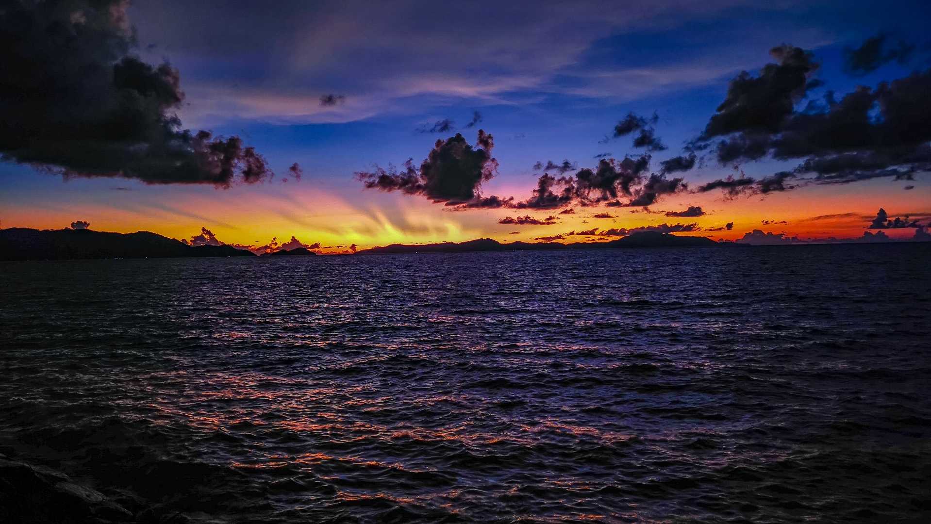 twilight on the island