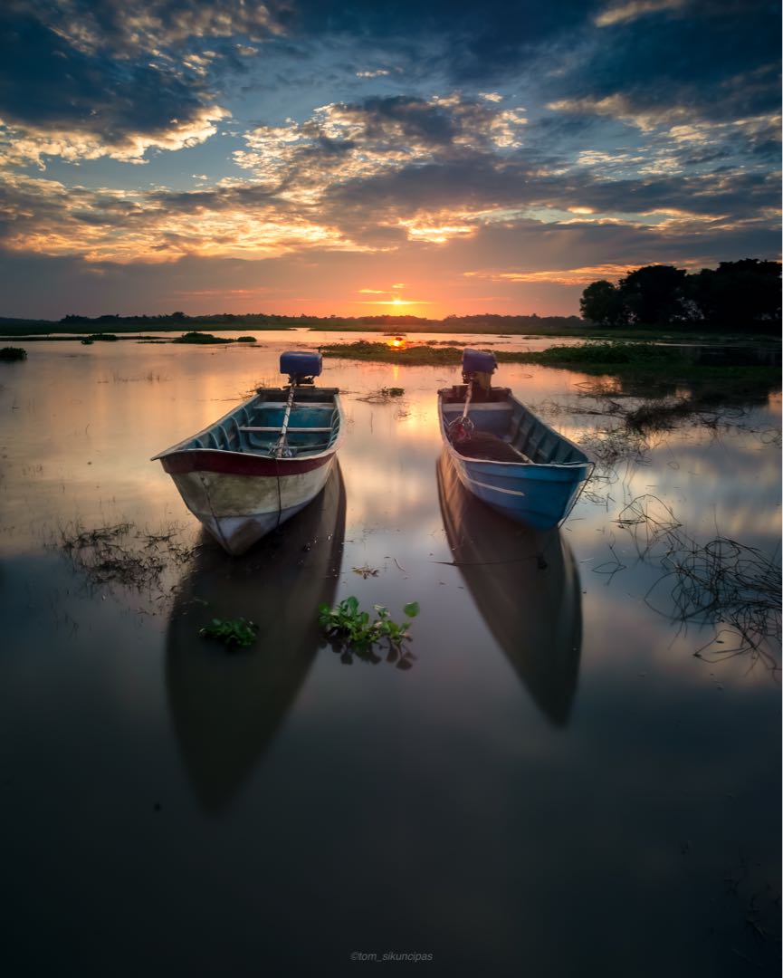 two boats