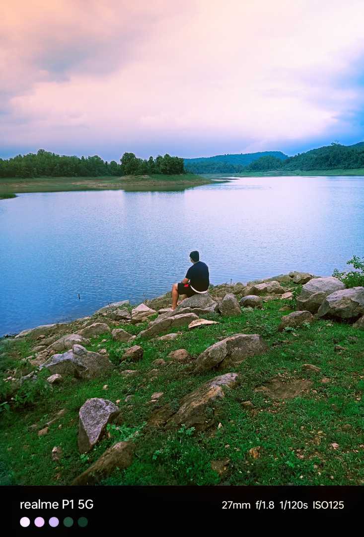A soothing evening beside river 😍