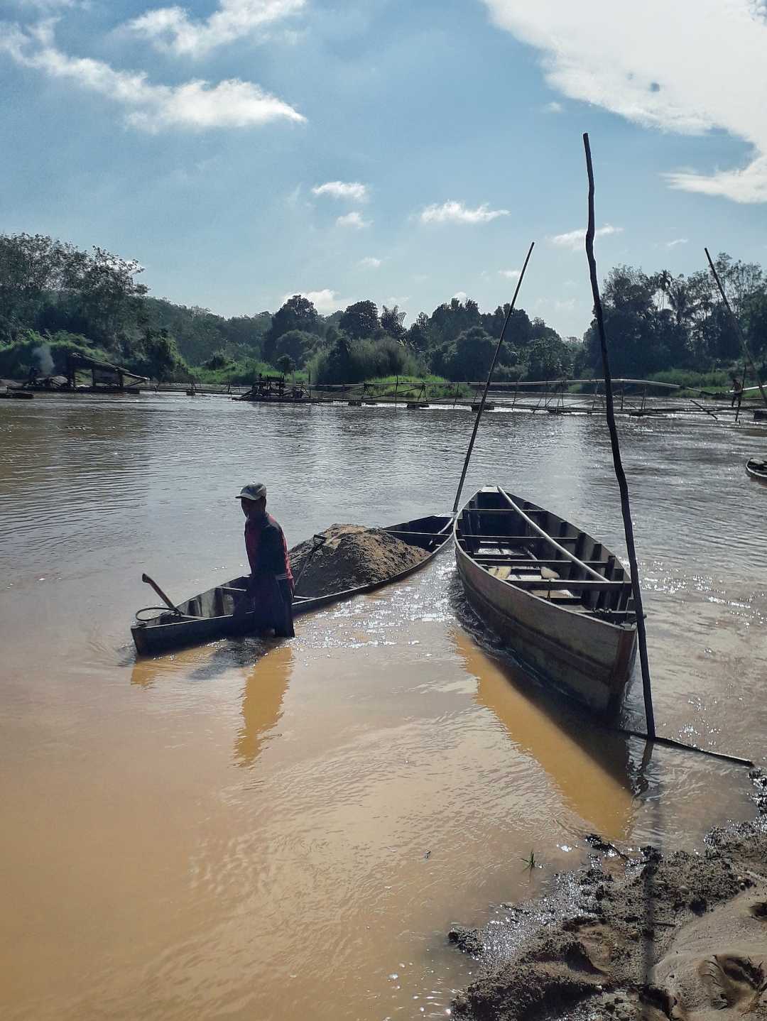 Buruh perahu pasir
