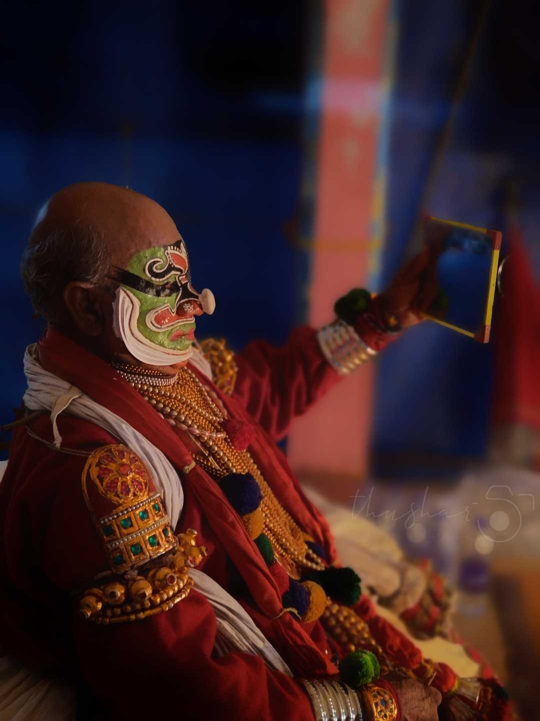 Kathakali artist 