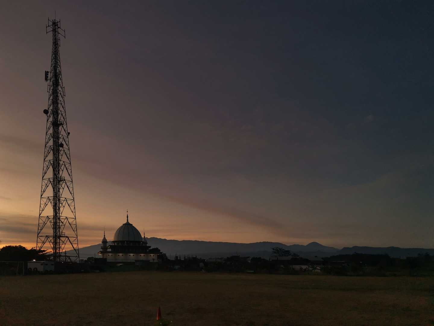 fajar Pagi di bulan agustus 