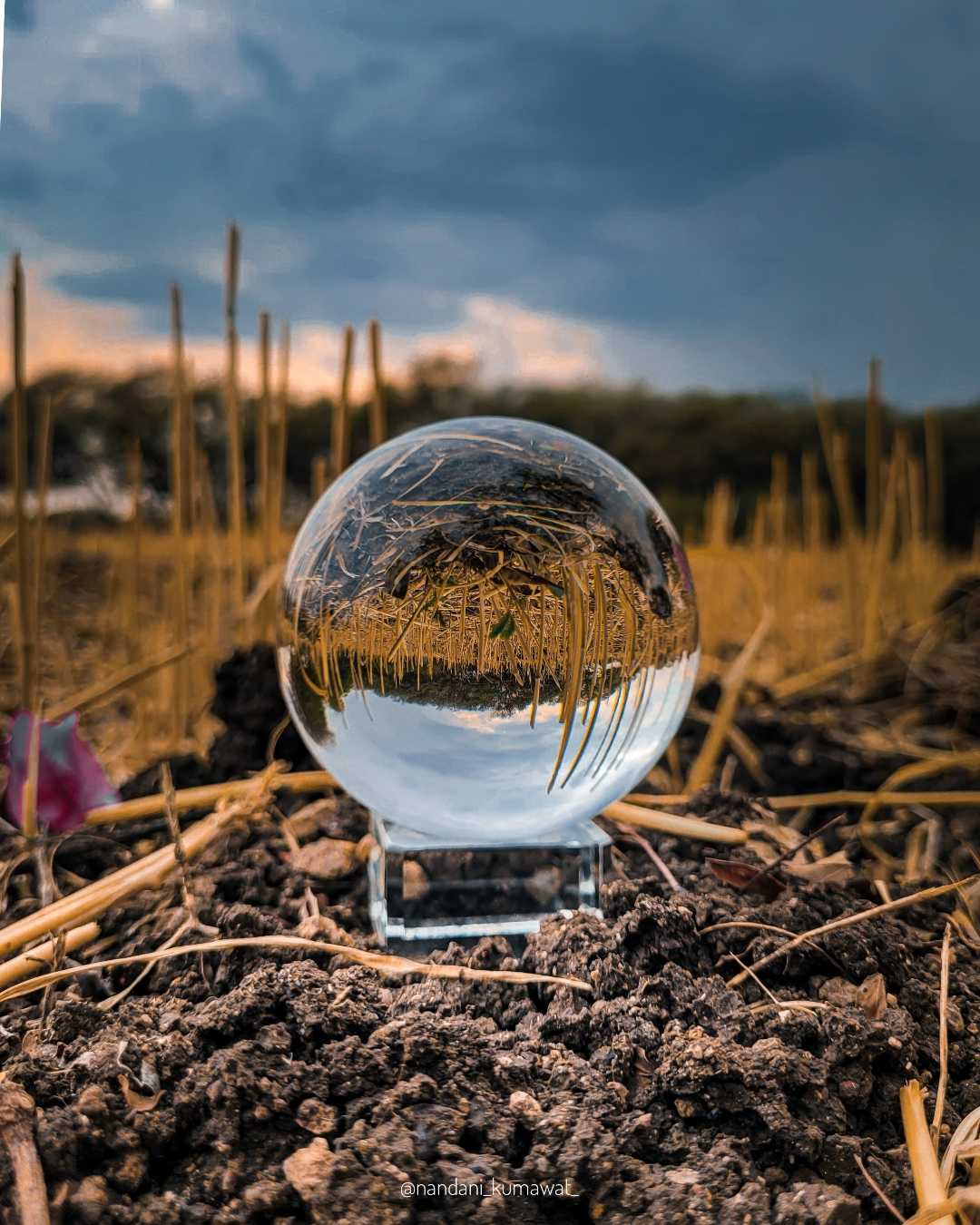 Reverse reflection.