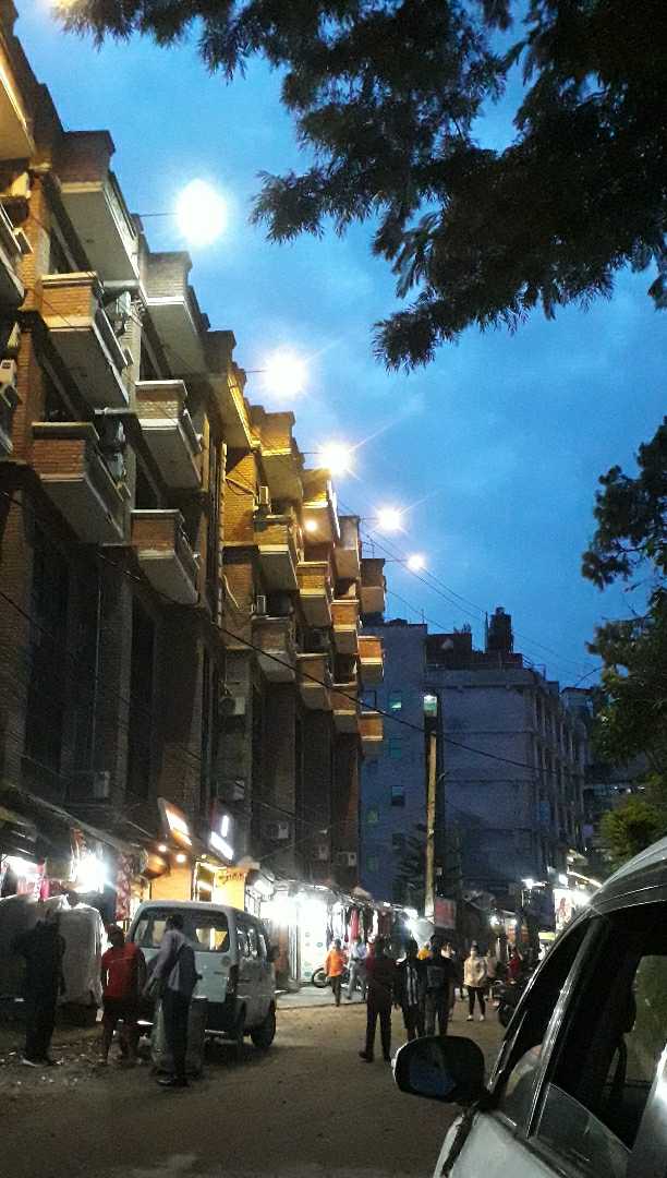 evening in Kathmandu 