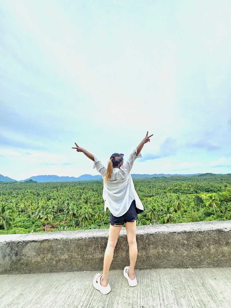 Coconut deck view siargao