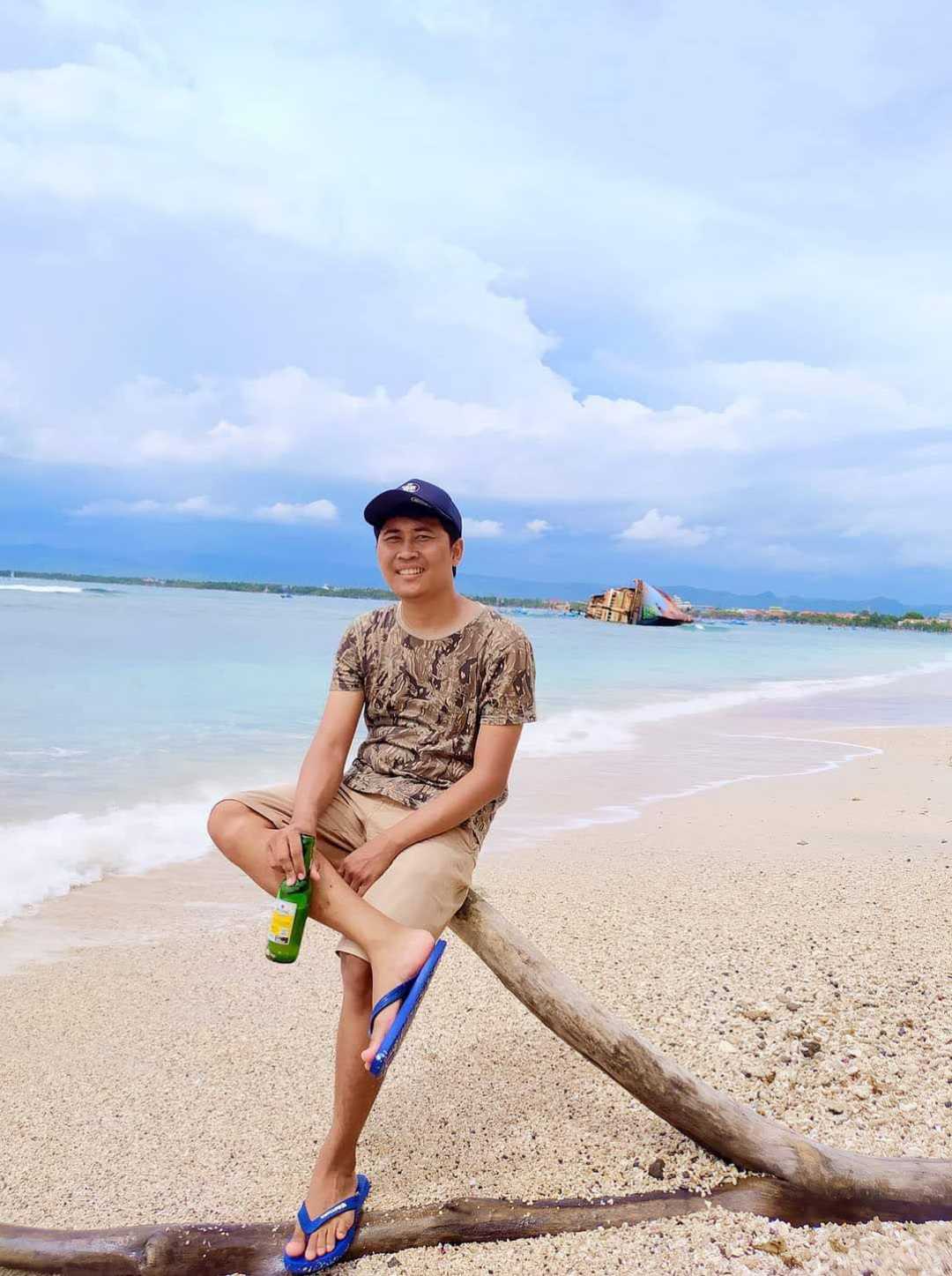 pantai pasir putih Pangandaran 