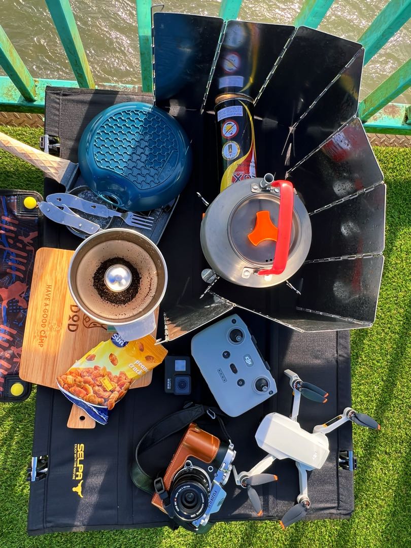 My usual foods/items during camping