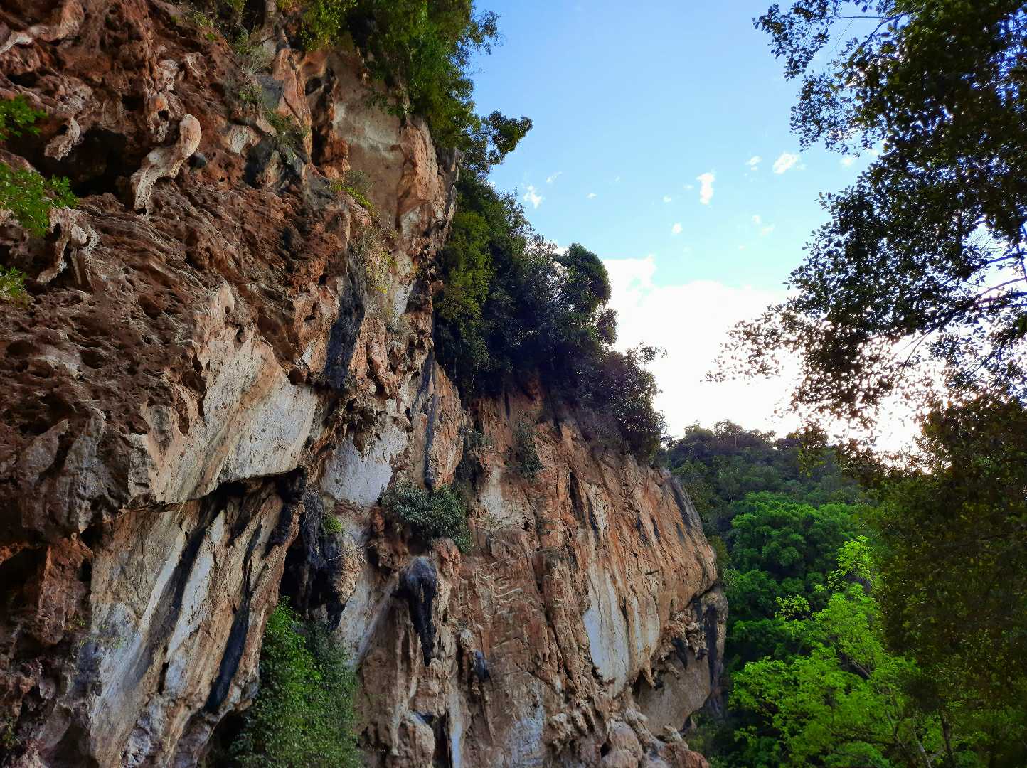 The limestone, mountain.