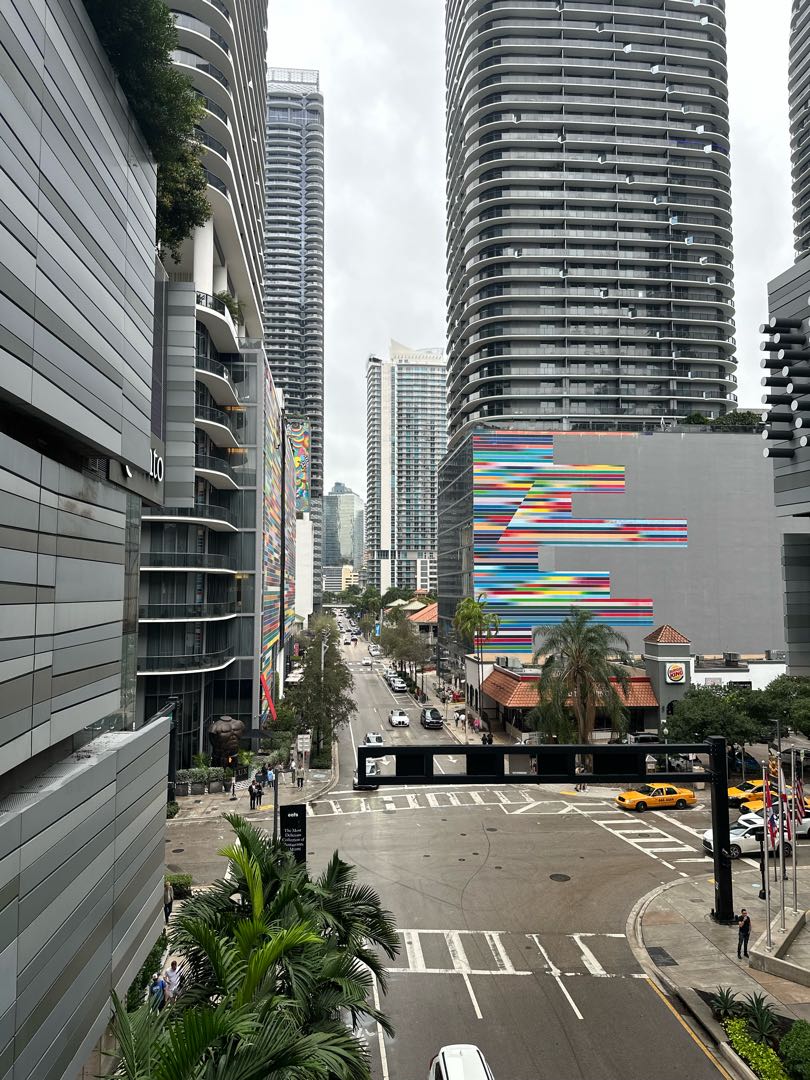 The view from Brickell City Center