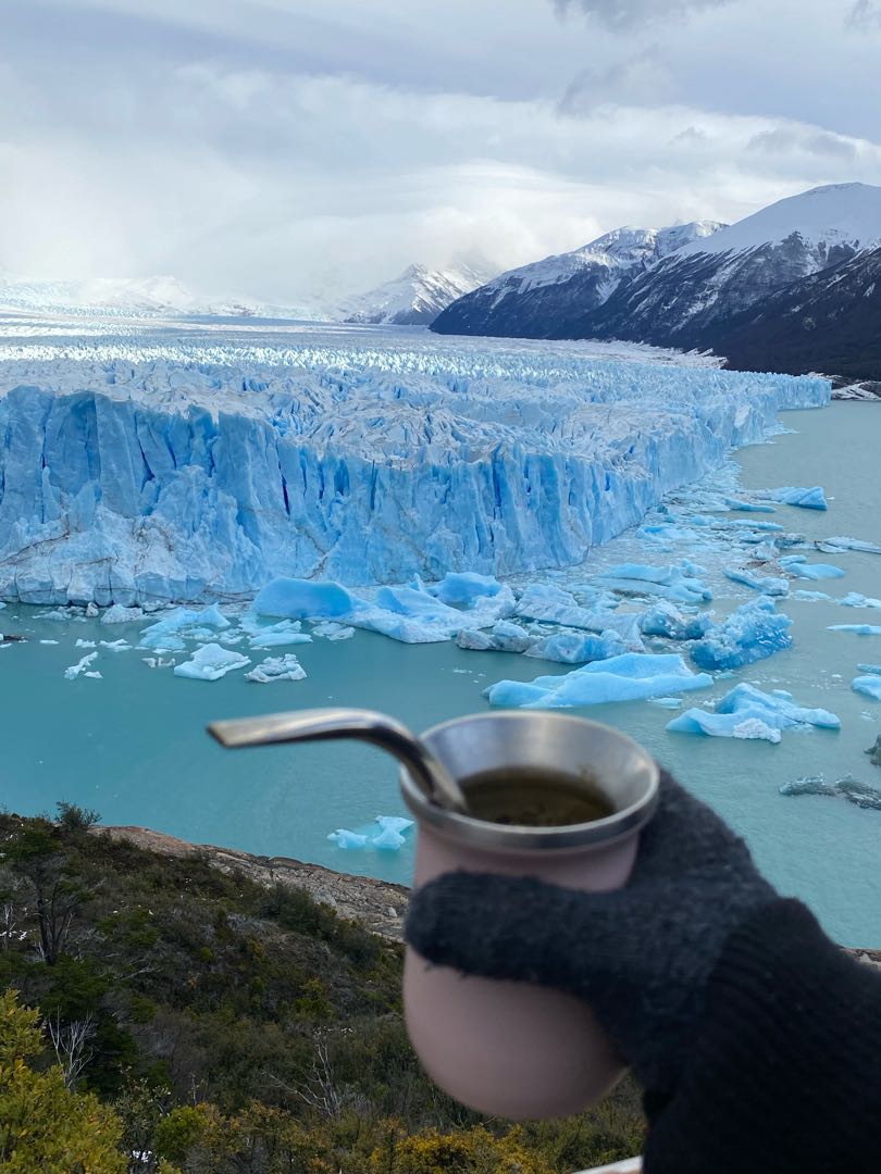 tomamos un mate en el Glaciar Perito Moreno?