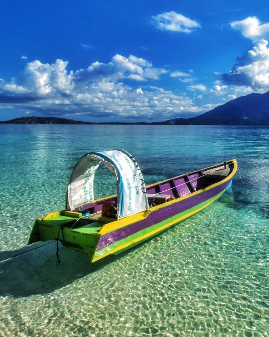 Playing in the Sea Water When the Weather is Sunny