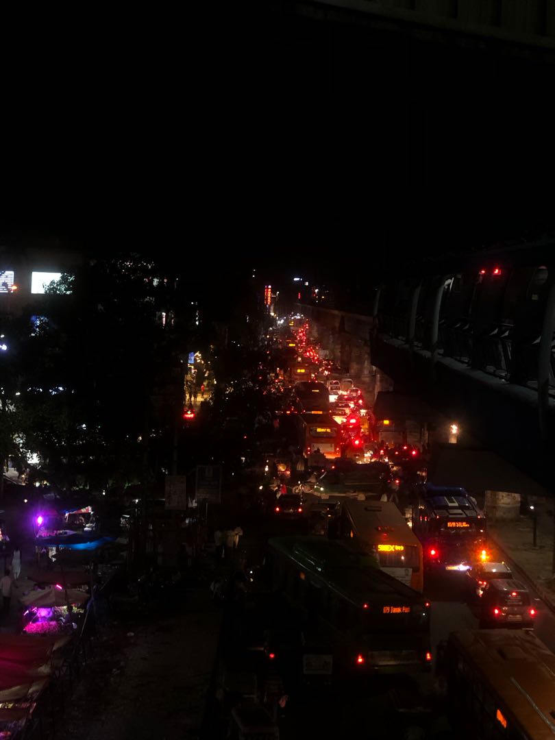 TRAFFIC JAM…