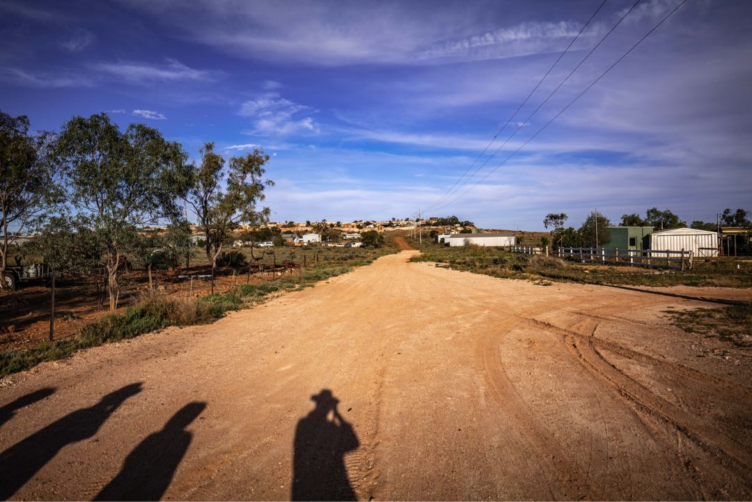 Opal mining town 