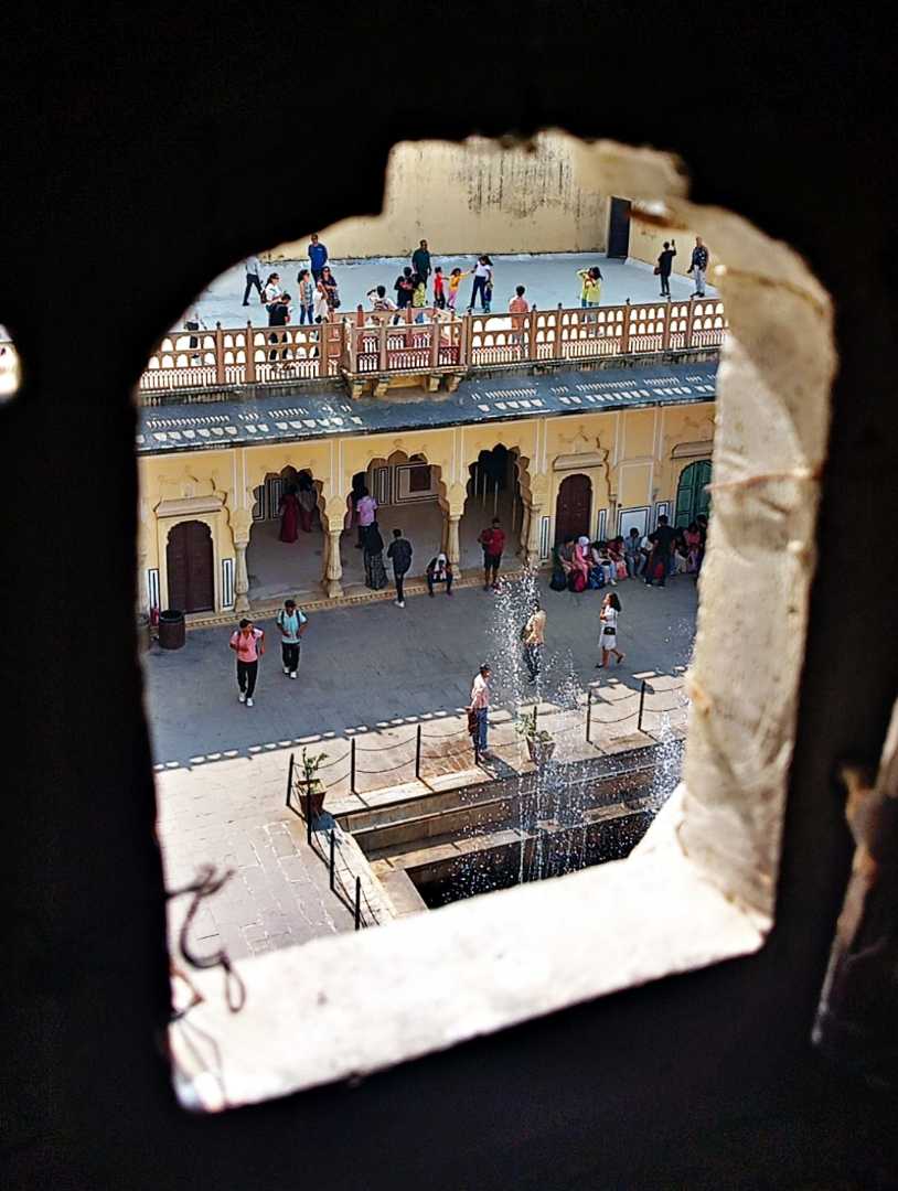 through the window of hawa Mahal, jaipur ♥️