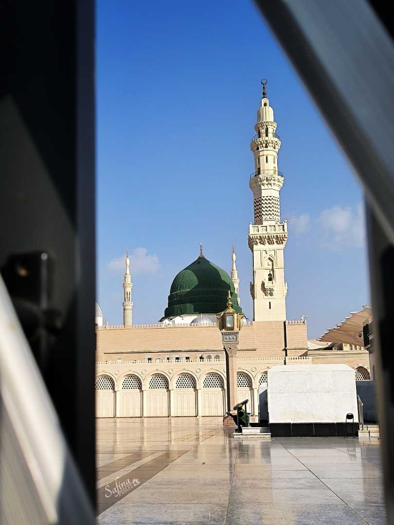 Kubah Hijau Masjid Nabawi