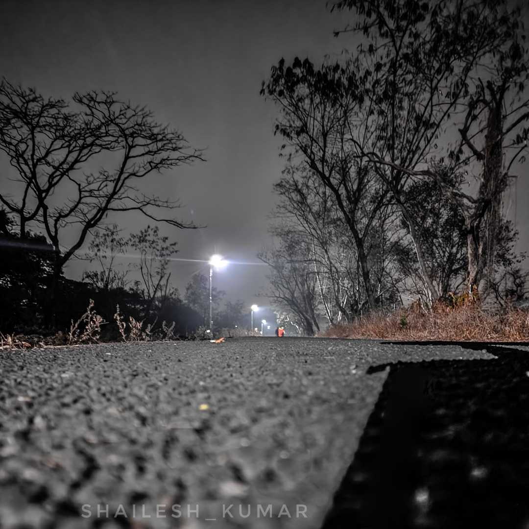When it's too dark.