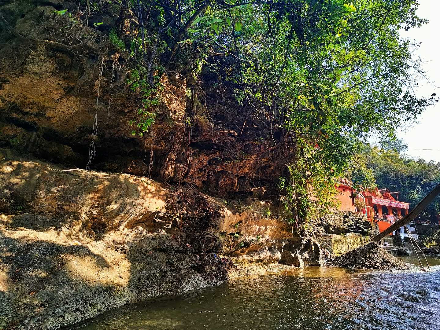 mahadev temple✨Back river view