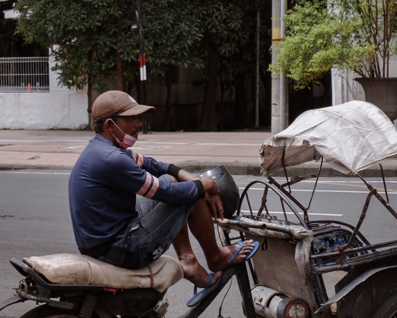 Motorcycle rickshaw