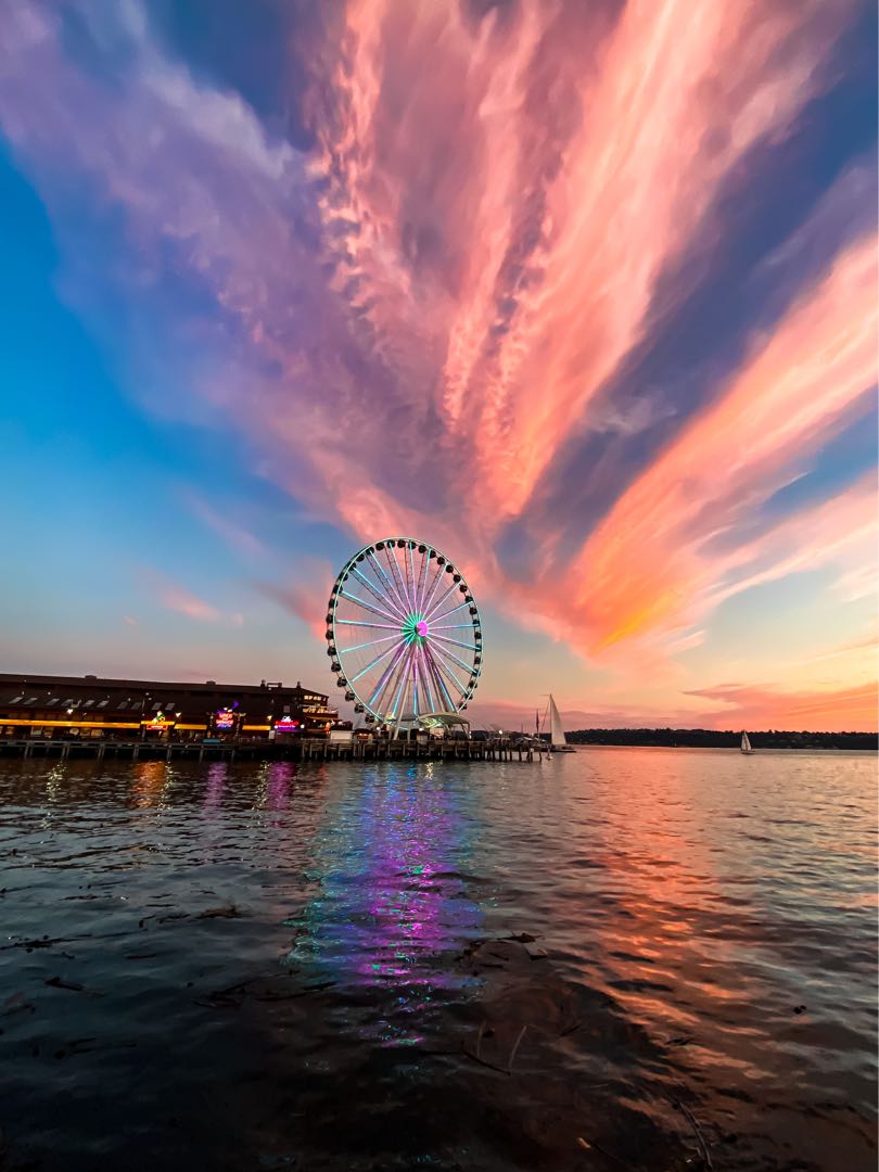 Great Wheel during sunset 🥹❤️