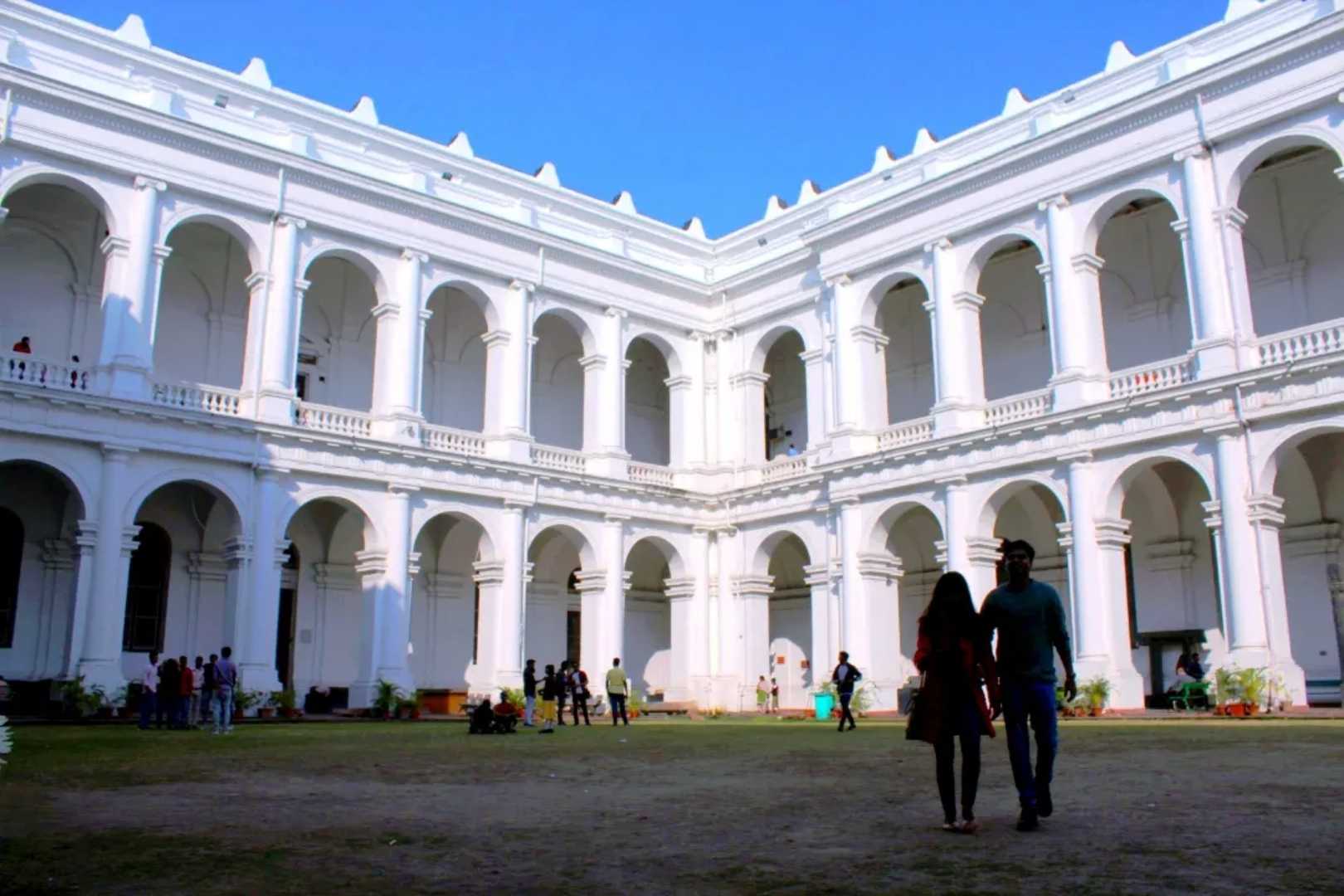 Indian Museum in a silhouette view