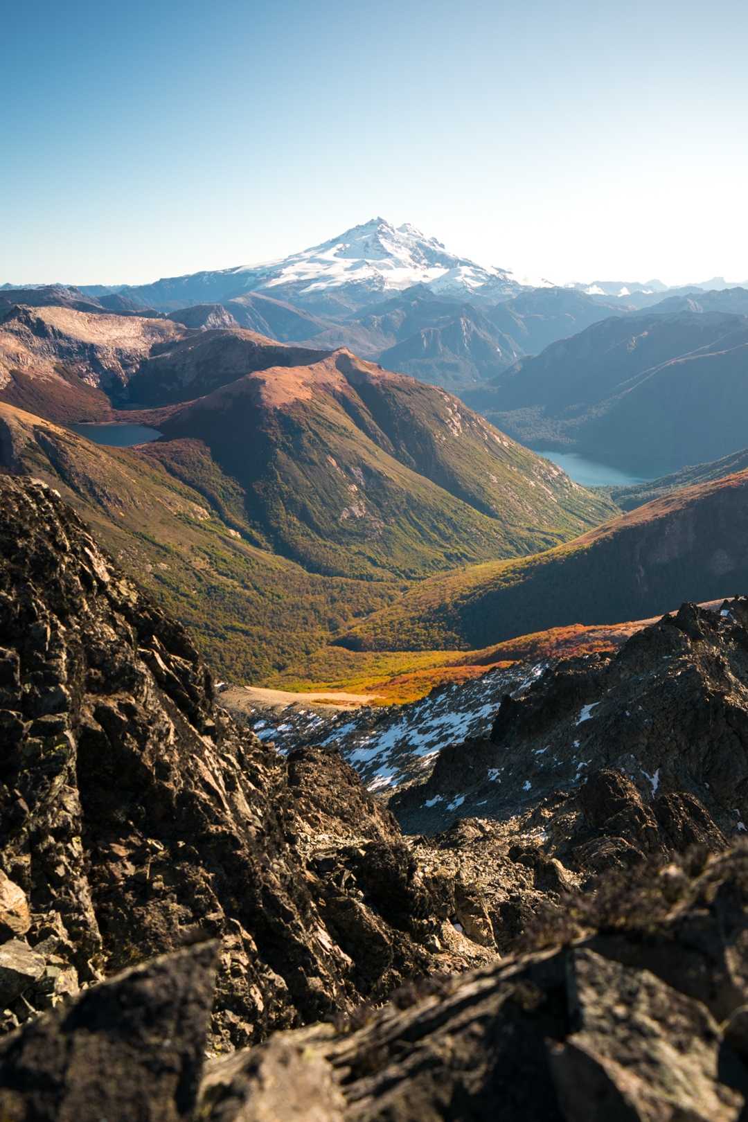 Cumbre en otoño
