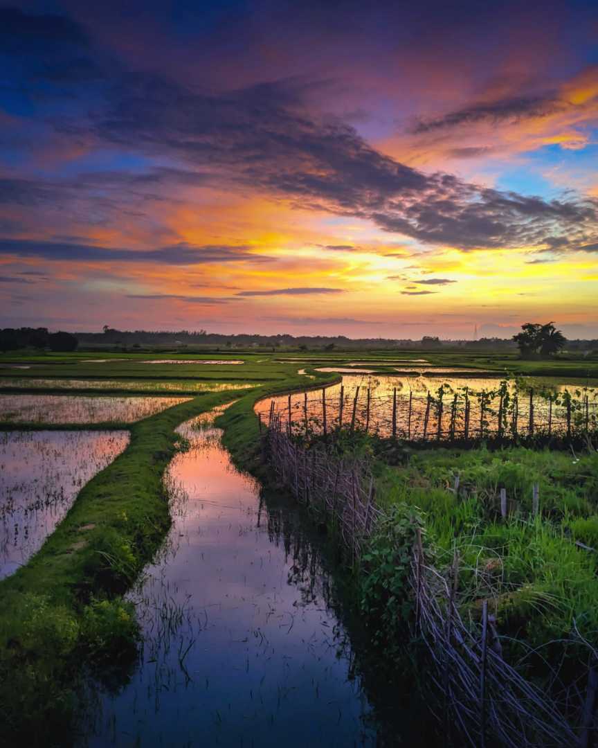 colours of Sunset