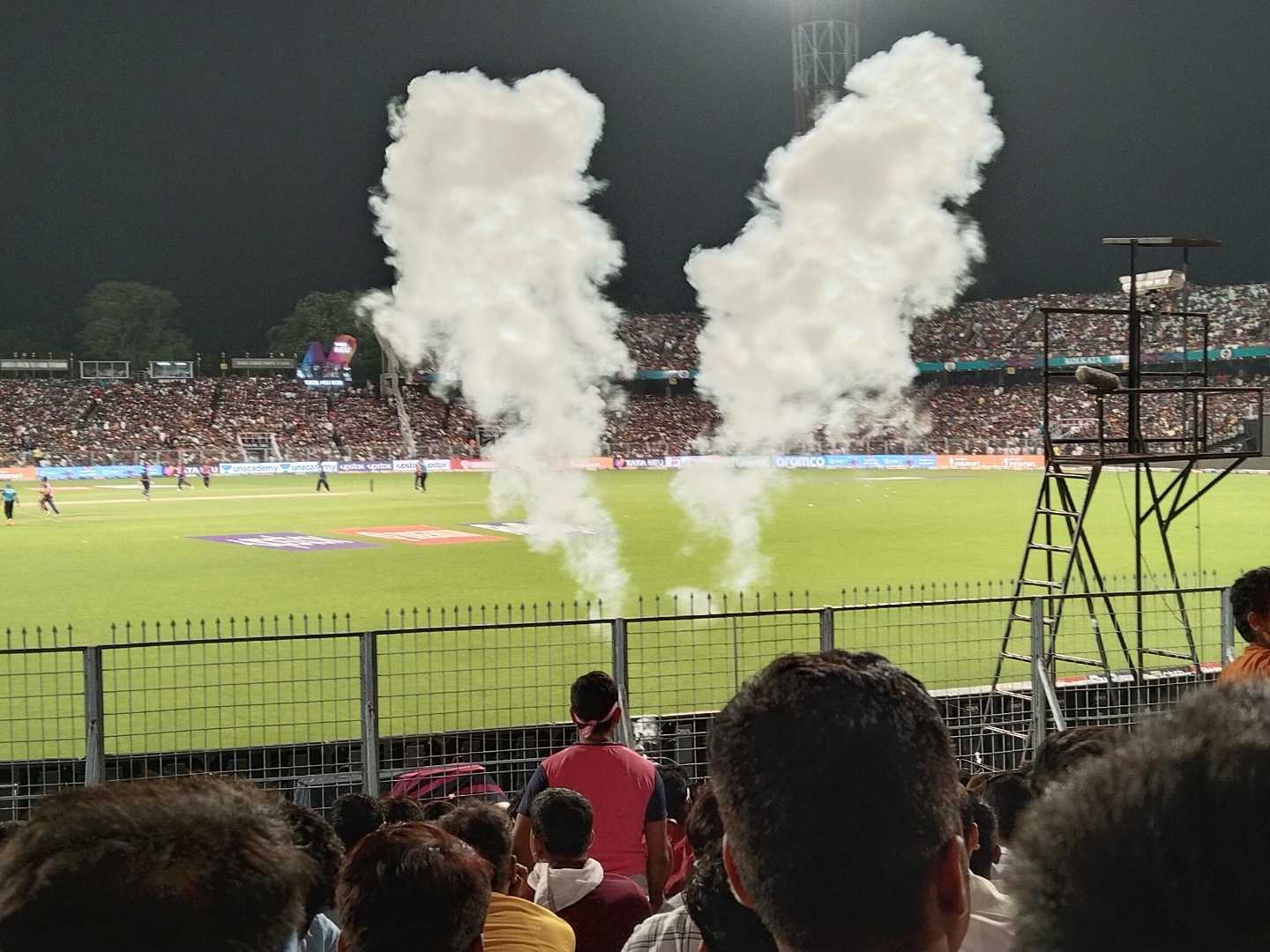 Match Scenes at Eden Garden , Kolkata 