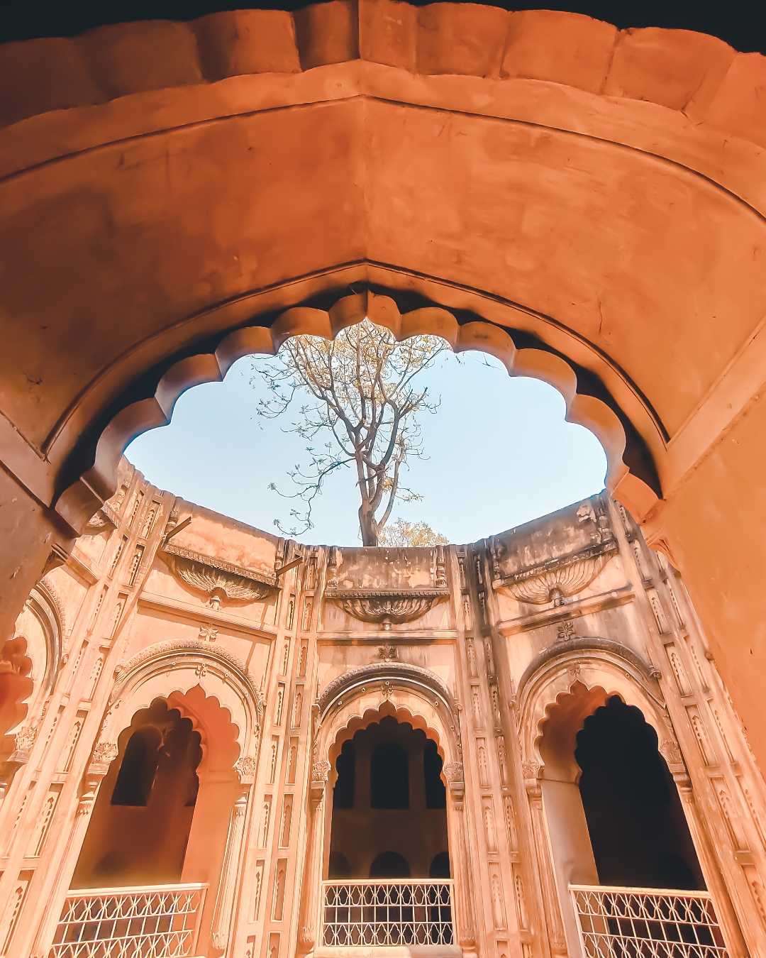 Shahi bawli stepwell(cc tv of old time )