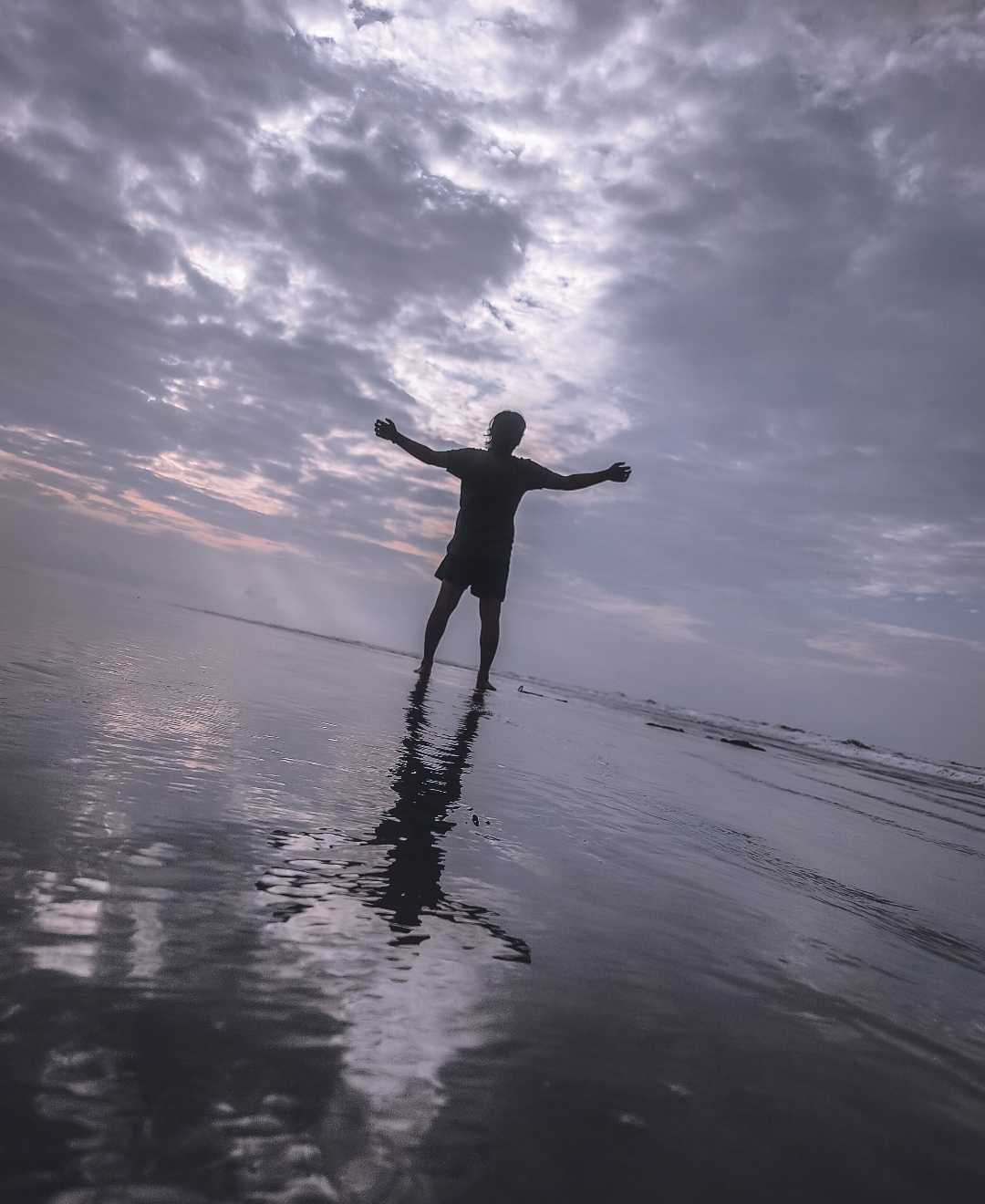 alone but happy