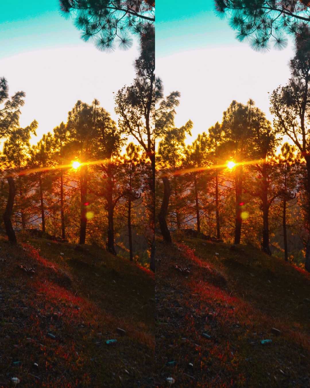 sunset 🌇⛰️