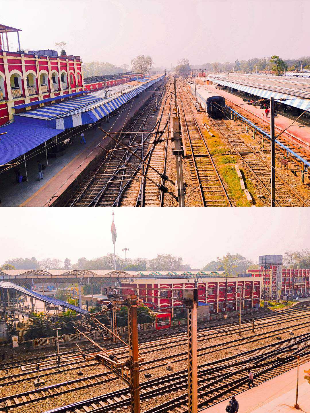  Kharagpur -The third largest station in the world. 