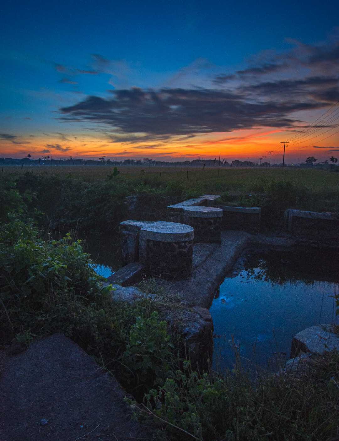 pintu air sawah