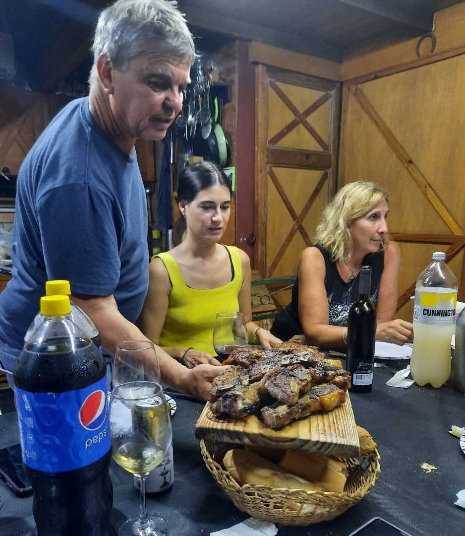 Asado con amigos