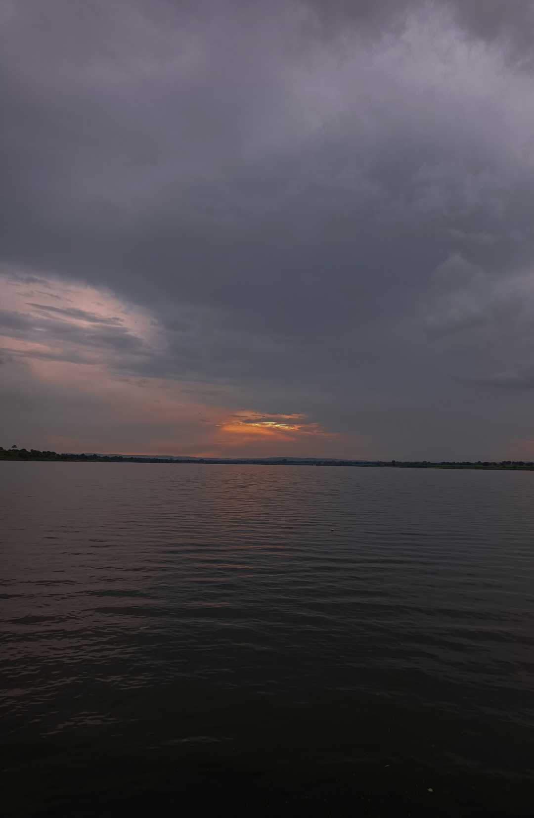  cloudy weather with beautiful sunset ❤️