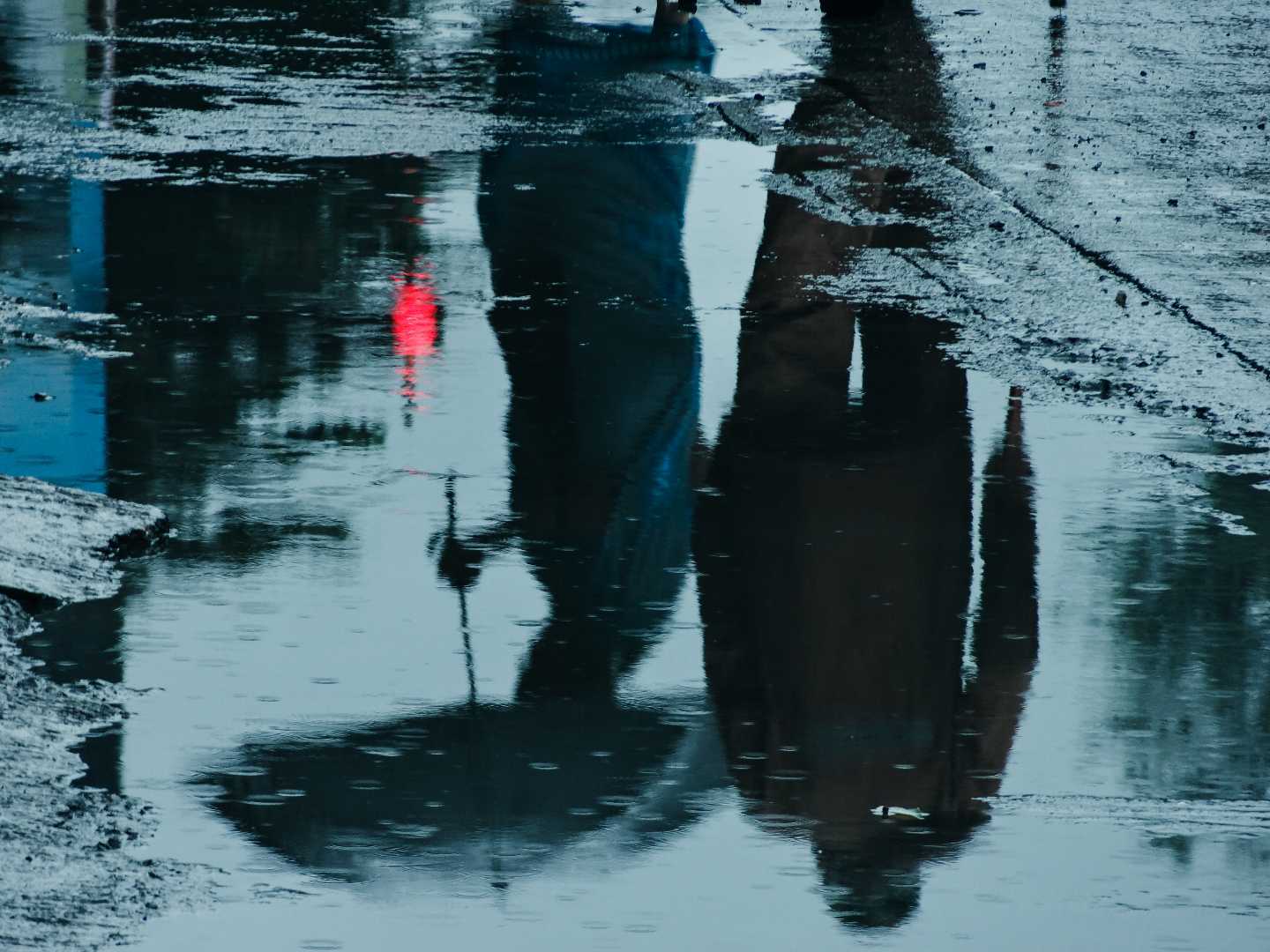 Peace in rain...