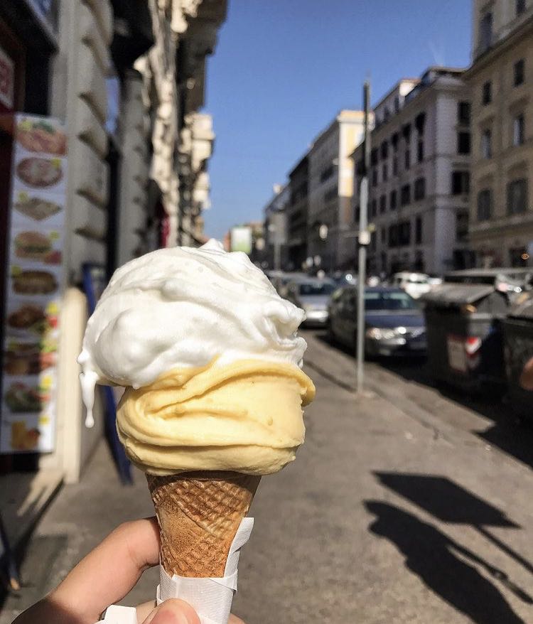 🇮🇹 Gelato in Rome-Italy