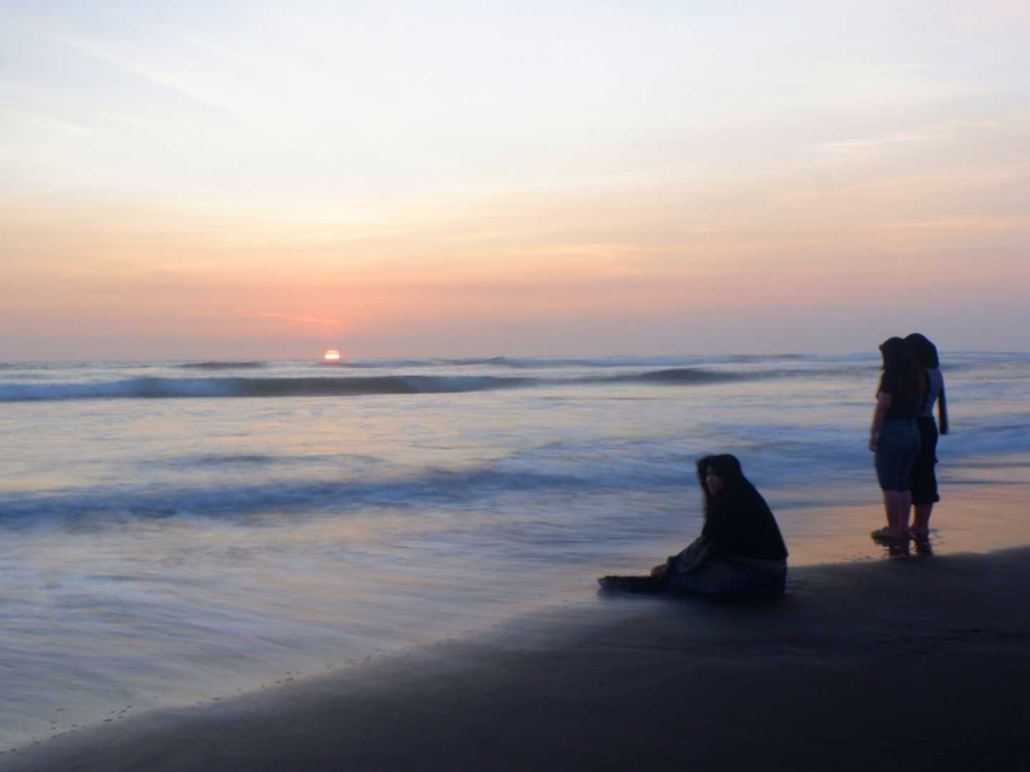 Sunset pantai Parangkusumo 