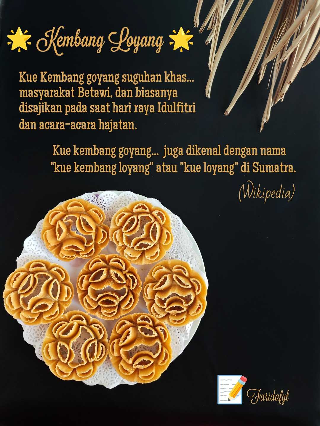 Kue kembang loyang atau kembang goyang