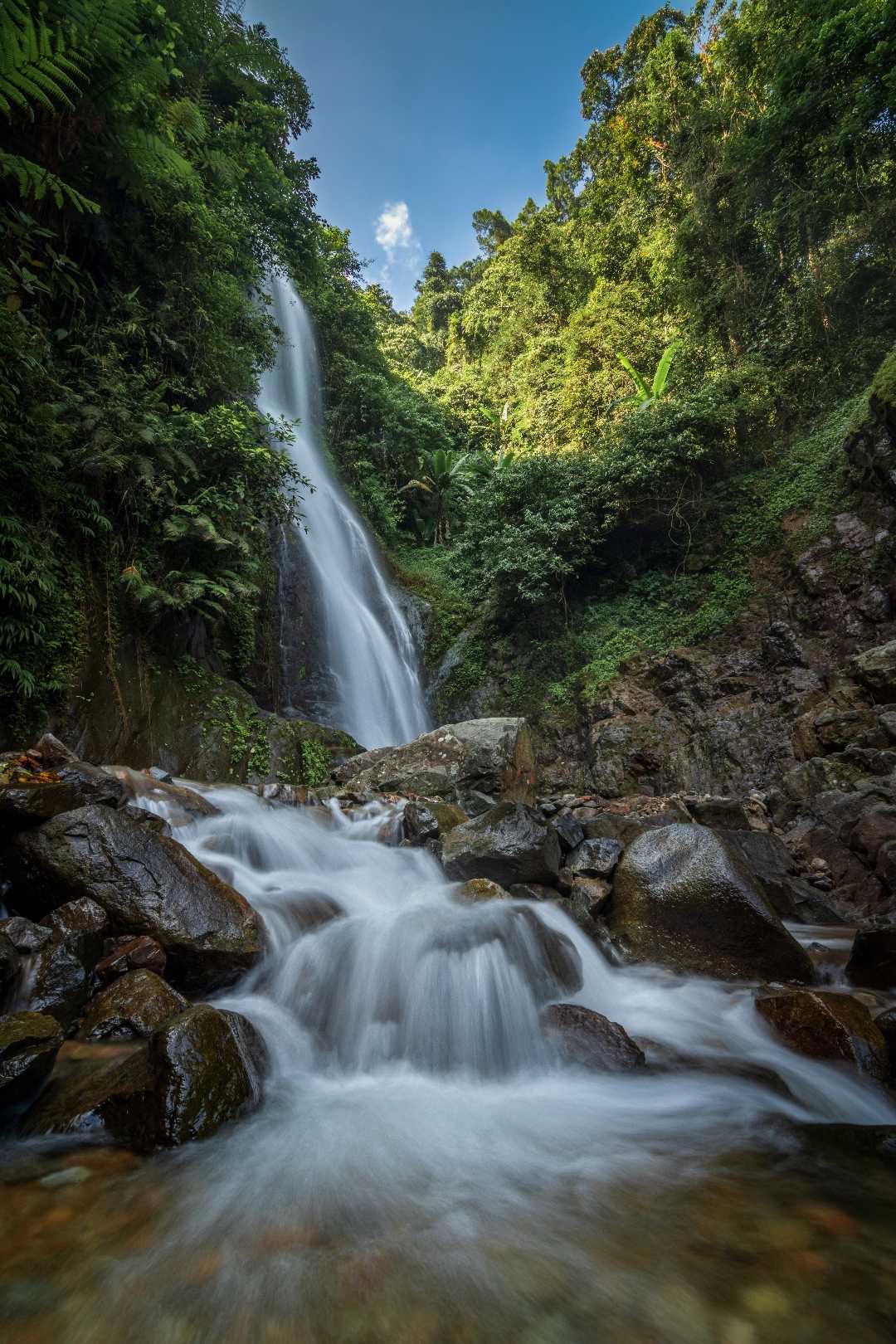 Curug Cigentis yang Eksotis