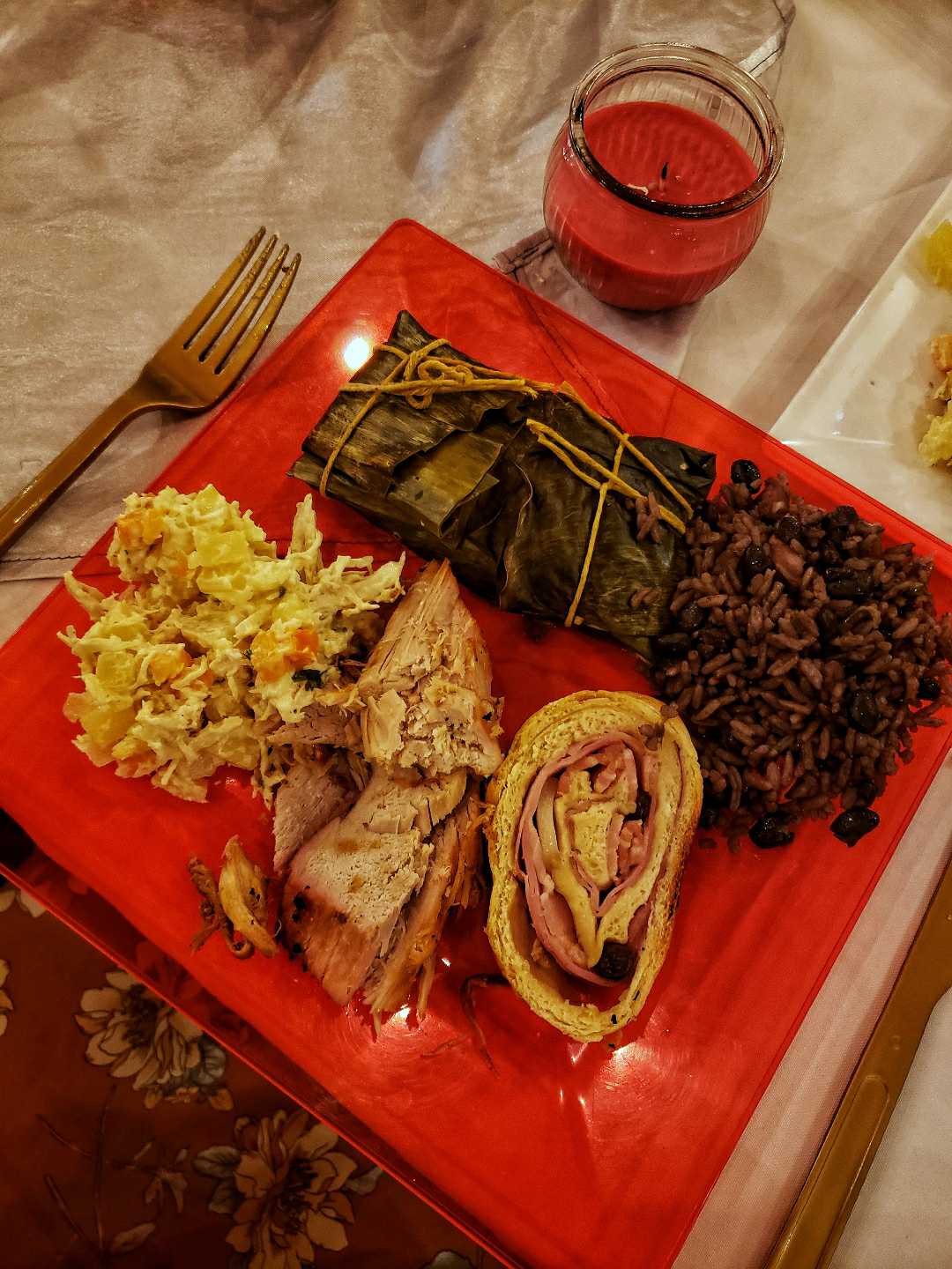 Cena de Navidad Latina