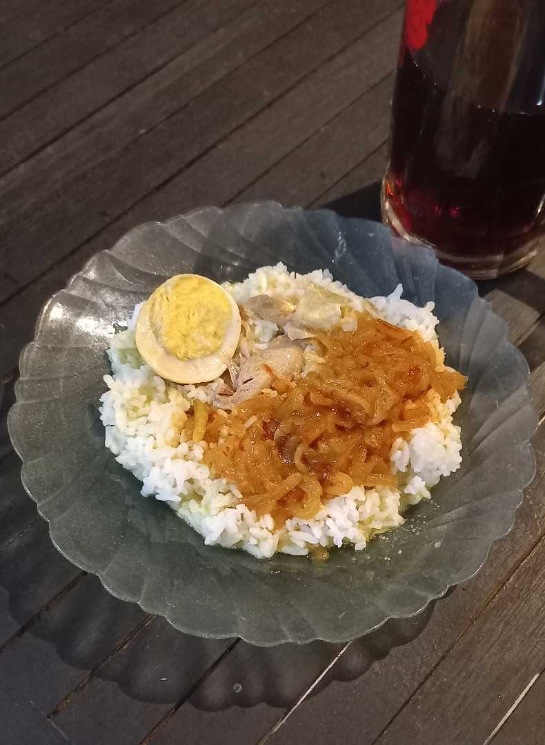 nasi opor ayam 