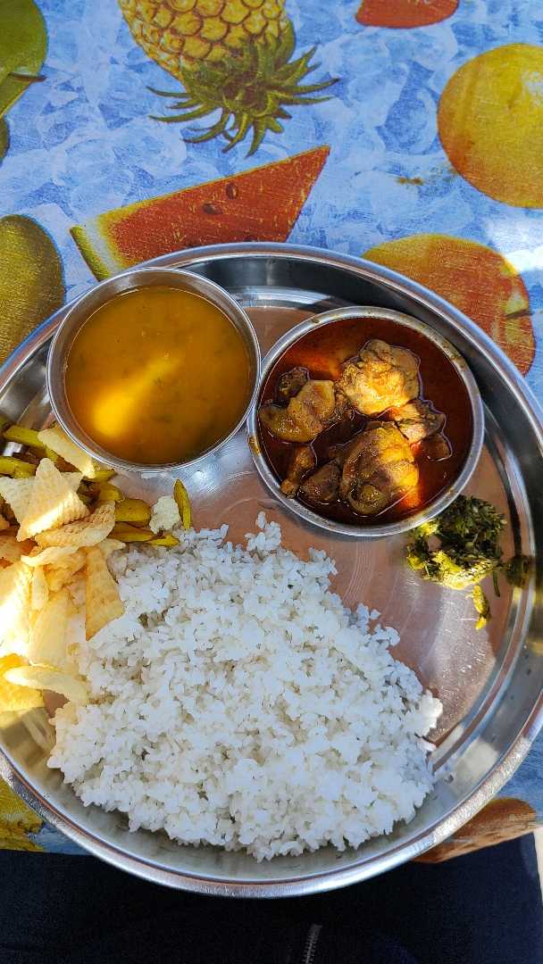 Assamese thali