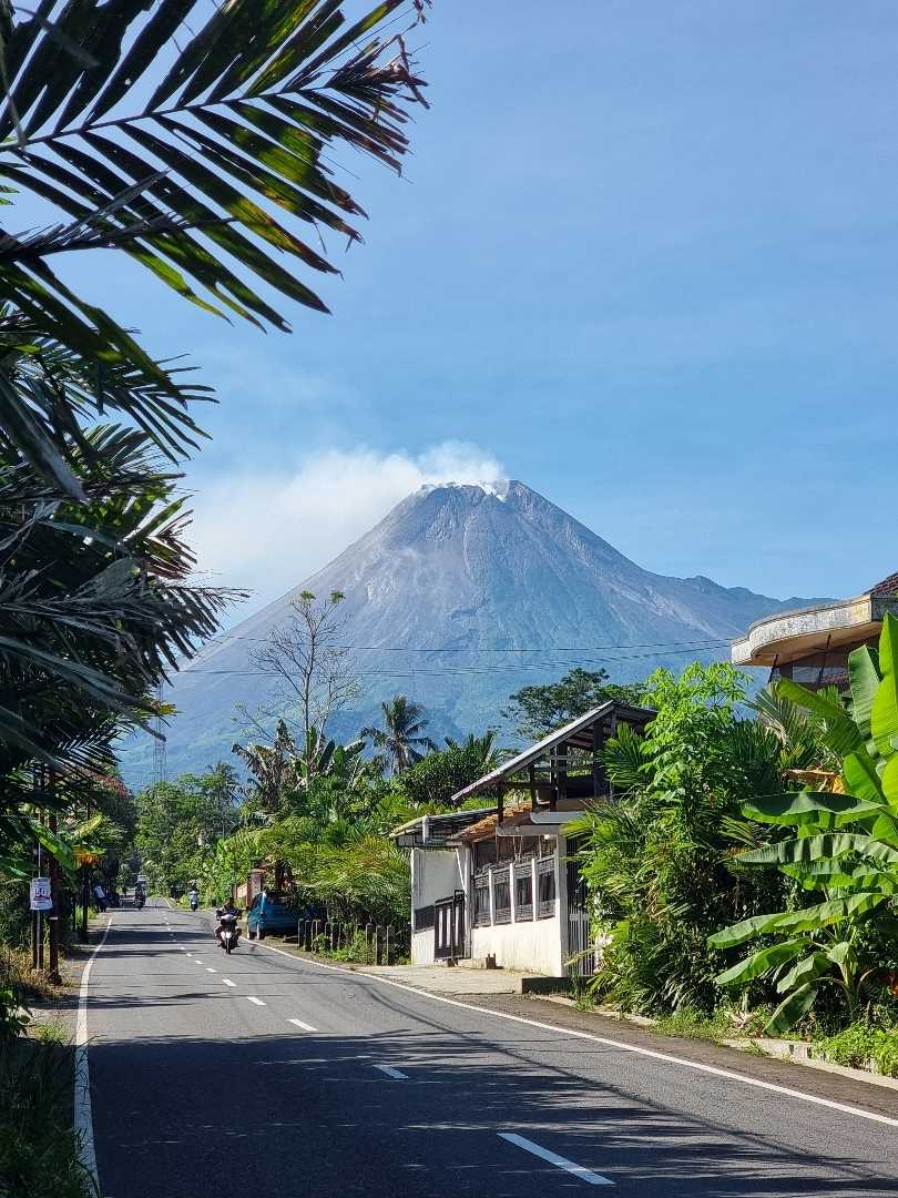 view merapi dari arah Palagan