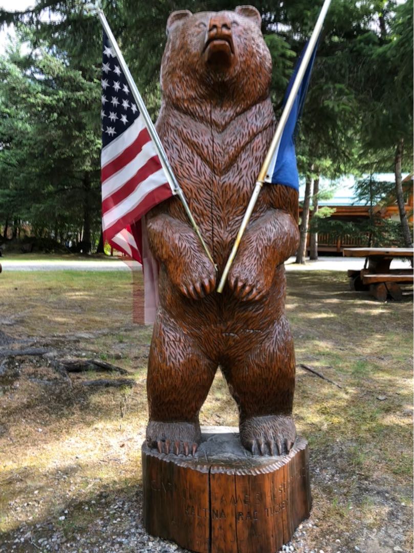 Didn’t get to see any bears in Alaska but that’s okay 😋