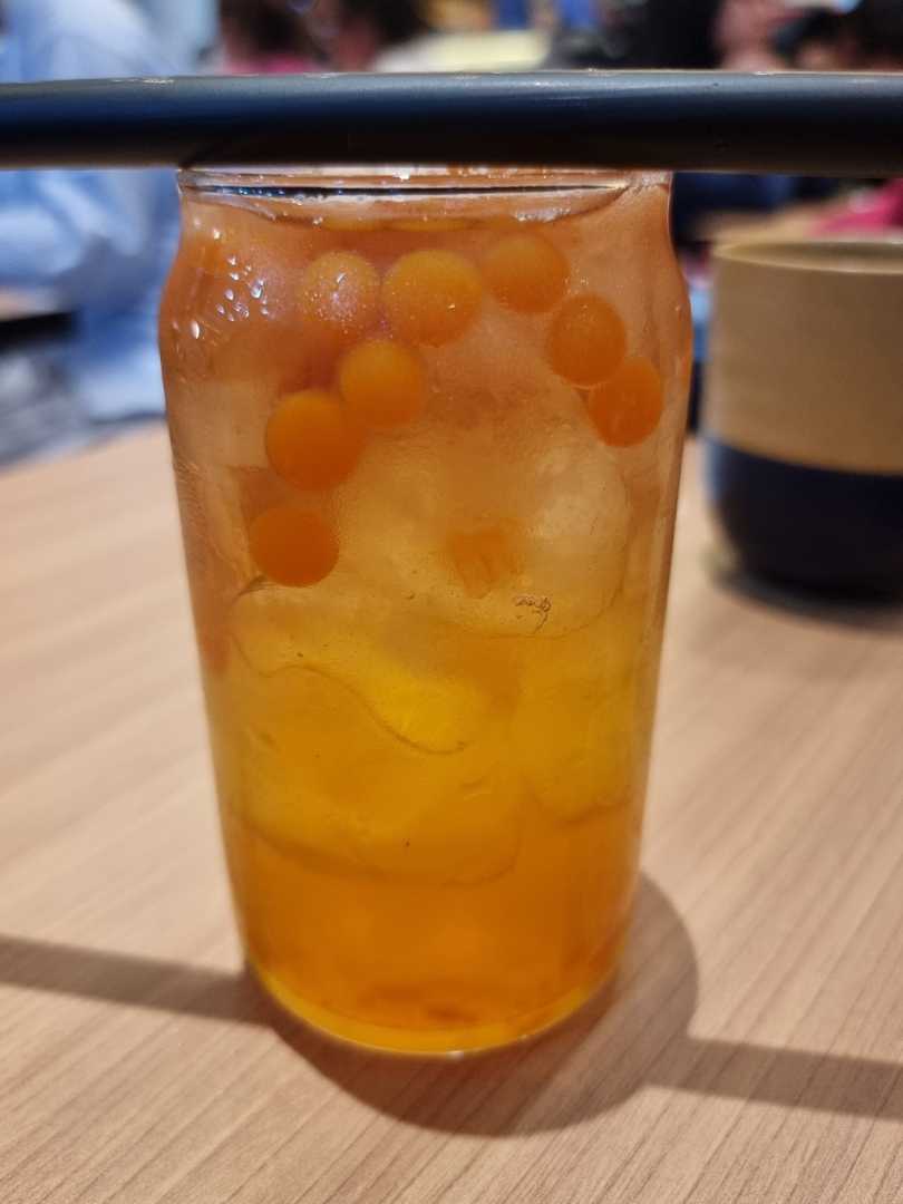 Mango Tea Boba